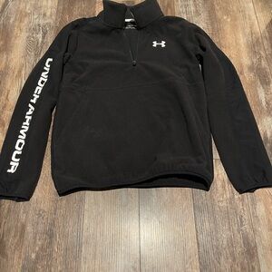 Under Armour Youth Black Fleece Jacket